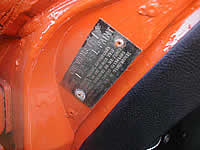 1977 Corvette Trim Plate