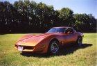 Front Quarter View - 1981 Primer Corvette