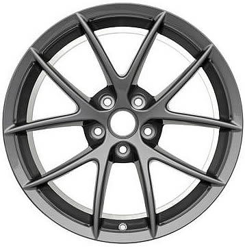 2009 Corvette Z06 Spider Design Wheel - Competition Gray