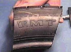 EMT Run Flat Tire Servicing